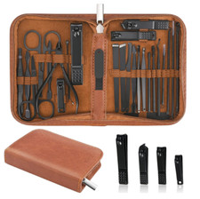 Manicure Set Professional Nail Clipper Kit-26 Pieces Stainless Steel Manicure
