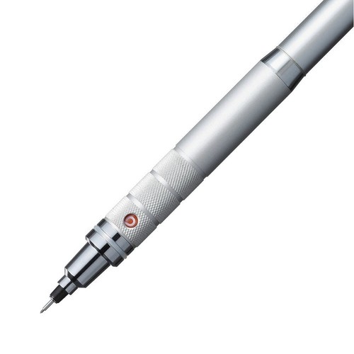 Uni Kuru Toga Roulette Matita Meccanica Argento 0,5mm - Foto 3 di 5