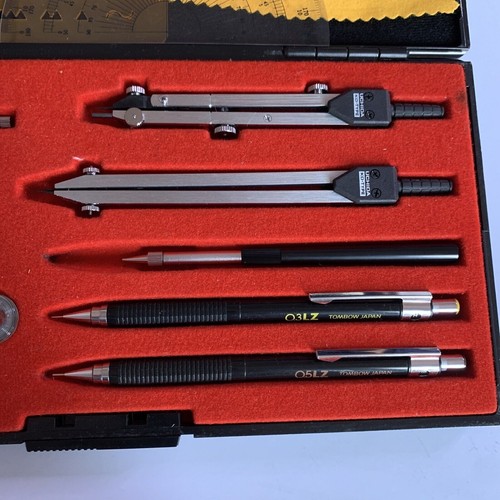 Uchida KD Type KD2810 Precision Drawing Instrument Drafting Compass Set Japan - Picture 6 of 12