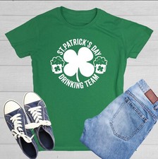 St.Patrick's Day Drinking Sarcastic Novelty Graphics Funny Womens T-Shirt