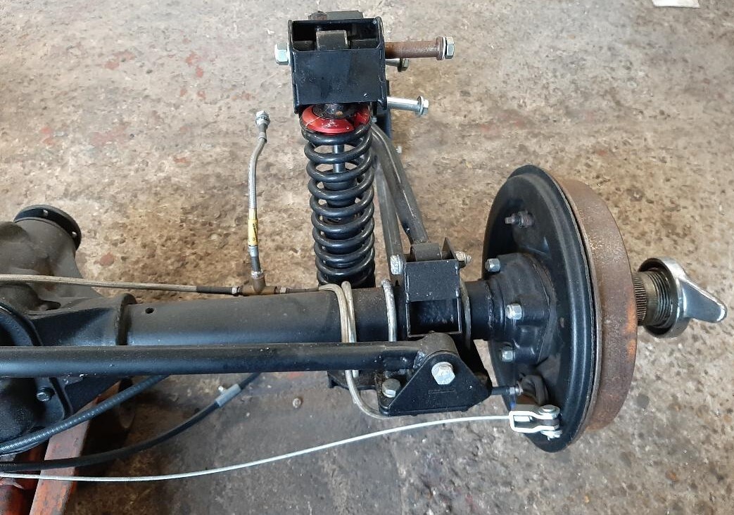 MGB Frontline 5 Link rear suspension kit, Tube axle. eBay