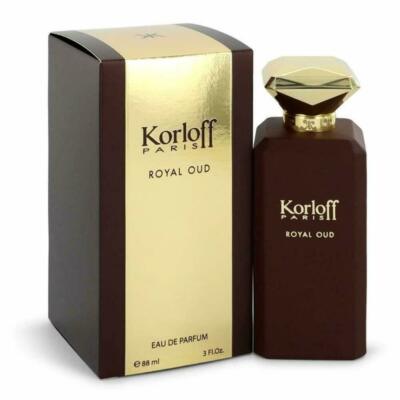  Korloff Royal Oud Eau De Parfum 3.0 oz 88ml Unisex Men Women NEW IN SEALED BOX