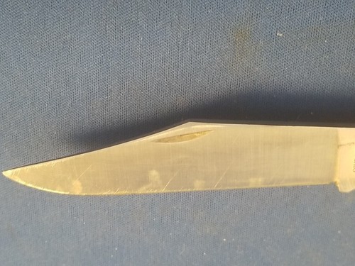 BEAUTIFUL SCHRADE UNCLE HENRY KNIFE MADE IN USA 127UH STAGLON HANDLES WITH SHEAT - Picture 6 of 12