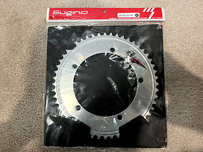 New Sugino Zen 52T 5 bolt NJS stamped PCD 144 cycling New Sugino Zen 52T 5 bolt NJS stamped PCD 144 cycling