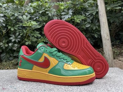 Lil Yachty Air Force 1 Low Top Concrete Boys Sneakers (All Sizes Available)