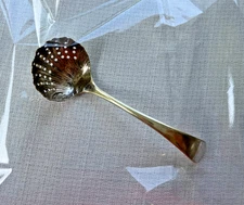 Silver Sugar Sifter Spoon EPNSS Silver Plate Antique Vintage Victorian