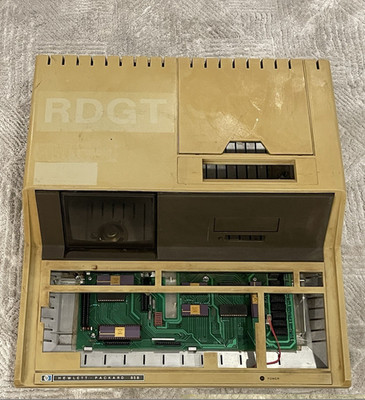 Vintage HP Hewlett Packard 85B Computer chassis (plastic case) assembly