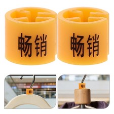 100pcs Garment Hanger Markers - Plastic Hanger Marketable Tags For Clothing