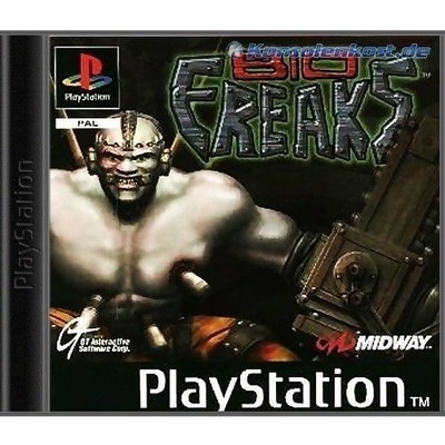 PS1 / Sony Playstation 1 - Bio F.R.E.A.K.S. mit OVP OVP beschädigt