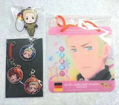 Hetalia Axis Powers Germany North Italy Multi Plate Collection Set