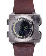Diesel Oversized 50mm Dual Time Studio Mixer Digital Men's Watch DZ7233