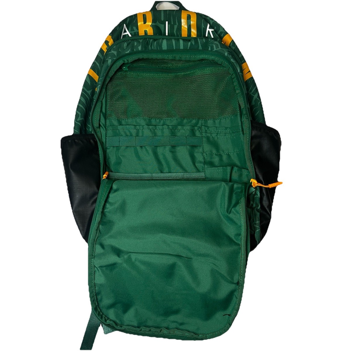 Jordan Air Patrol Backpack 29L Pine Green Yellow Sporty School