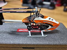 Goosky S2 Ultra  Electric Flybarless RC Helicopter 200 Class Orange/White