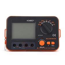DC Low Resistance Tester 6 Gear Milliohmmeter