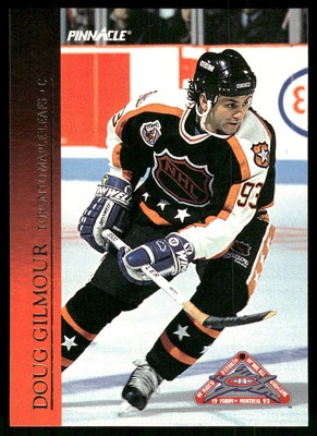 #44 Doug Gilmour 1993-94 Score Pinnacle All-Stars U.S.