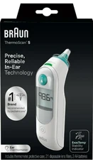 Braun ThermoScan 5 with ExactTemp Ear Thermometer - White