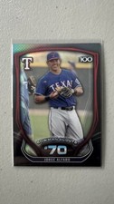JORGE ALFARO 2015 Bowman #BTP-70 Rangers Phillies Padres Red Sox Scouts' Top 100