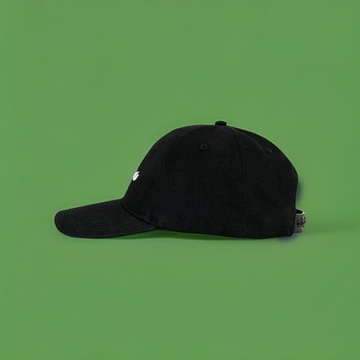 CLASSIC LOGO CAP BLACK PALM ANGELS Snap Back Hat New Under Retail