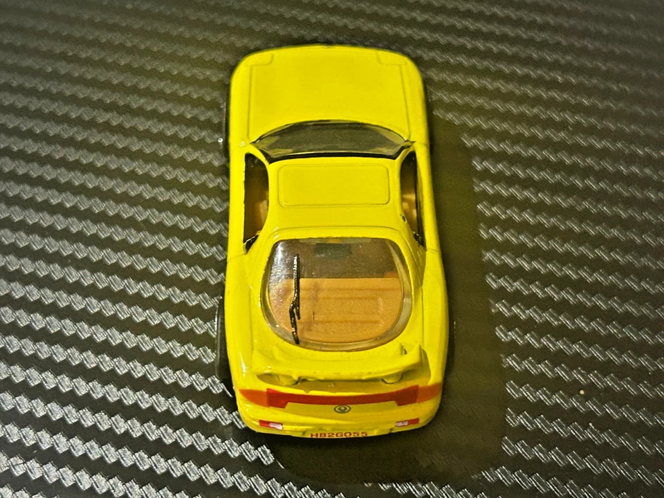 Matchbox Premiere Collection MAZDA RX-7  World Class Series 4 Yellow 1995 Loose - Image 2 of 4