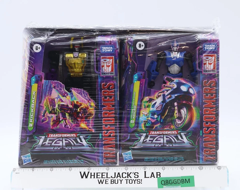 Kickback & Arcee Transformers Legacy 2022 Hasbro Action Figure 2-Pack NEW SEALED - Image 2 of 4