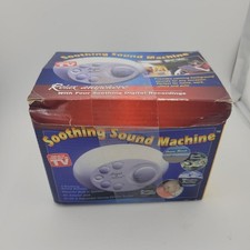 As Seen On TV Soothing Sound Machine 4 Digital Recordings White Noise Sleep