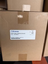 NEU Extron 70-1185-08 CAble Cubby 1402, gebürstetes Aluminium, kein AC-Modul (C1)