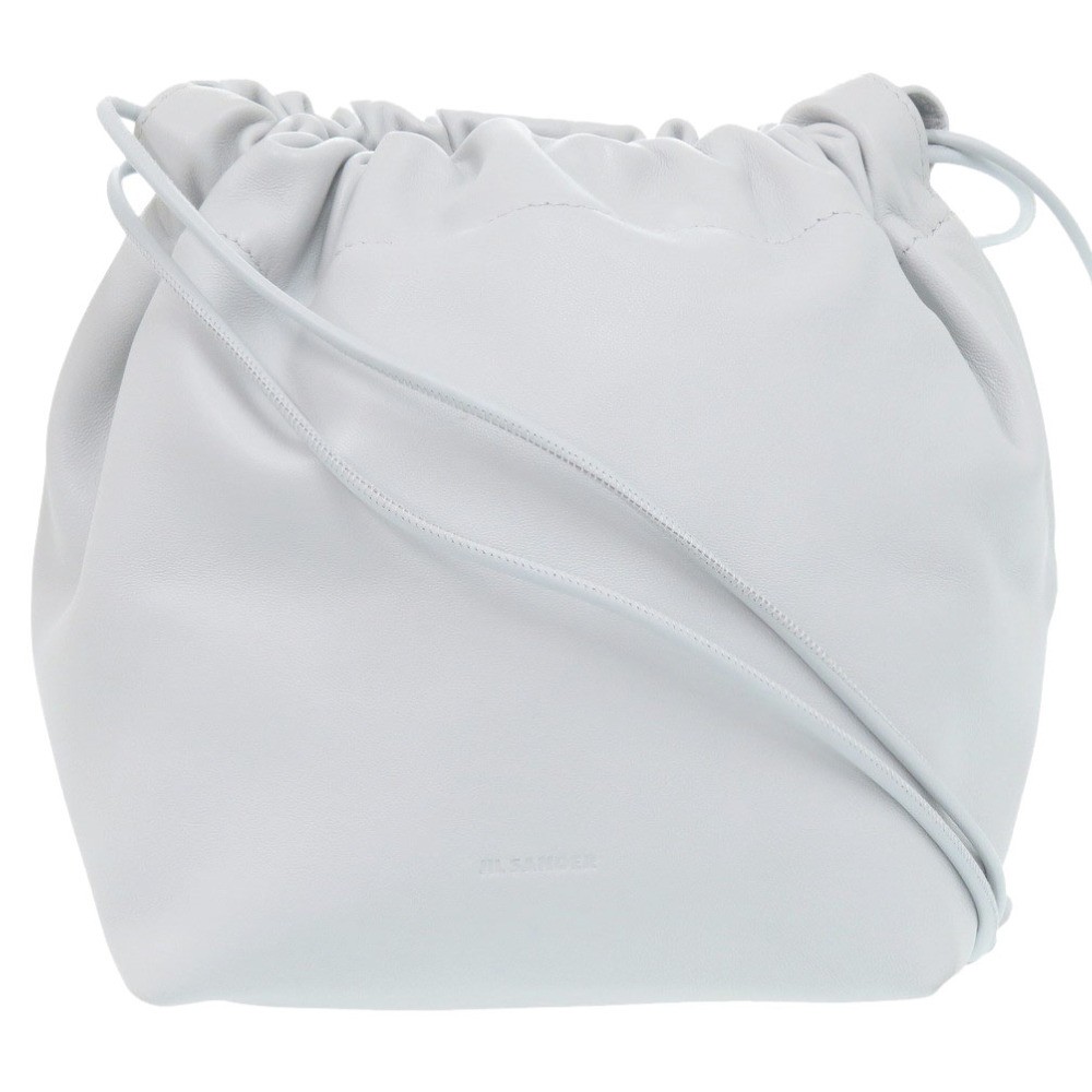 AUTHENTIC JIL SANDER Drawstring Hand Bag Light gr… - image 1