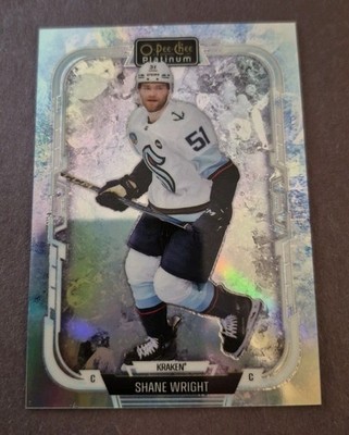 2025-26 OPC O-Pee-Chee Platinum Arctic Freeze /99 - SHANE WRIGHT #21 Kraken