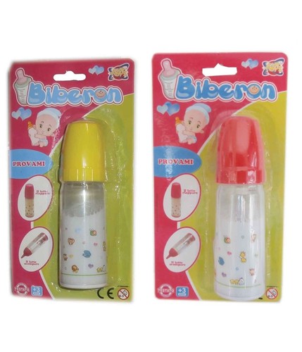 BIBERON BOTTIGLIA MAGICO BABY PAPPA LATTE BAMBOLE BAMBOLOTTI ETA' CONSIGLIATA 3+ - Foto 1 di 1