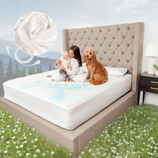 Fitted Grounding Sheets for Earthing 10 Pure Silver Fiber 90 Organic Cotton...