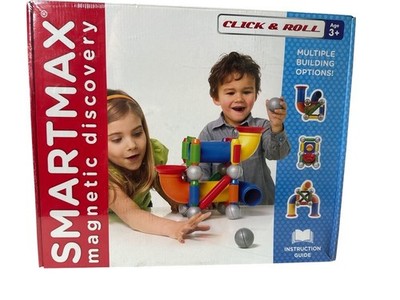 Smartmax Click & Roll 30-Pc Magnetic STEM Building Set Kids Construction set