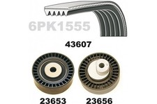 MAPCO Keilrippenriemensatz 23607 für BMW 3er E36 5er Touring E39 E34 Z3 Roadster