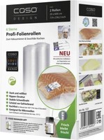 Caso Folienrolle 20X600 Cm 2Er Transparent FüR Caso SchweißGeräTe
