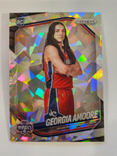 Georgia Amoore - 2025 Panini Prizm WNBA Prizms Ice Insert Card