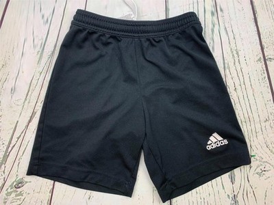 Girls Gym Soccer Shorts Black Drawtsring 7T to 8T