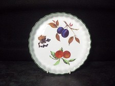 ROYAL WORCESTER  'Evesham Vale' OVEN TO TABLE PORCELAIN FLAN/ PIE DISH (22 cm)