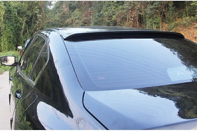 Fits for 2013-2017 Honda Accord 4 Door Rear Roof Window Visor Spoiler Black Foto 4 de 4