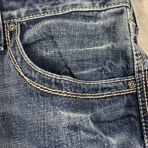 Ariat Men's M4 Gulch  33/32 (READ) Medium Wash Relaxed Low Rise Bootcut Jeans - Bild 4 von 23