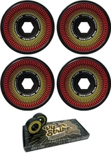 Spitfire Wheels 80HD Superwide Skateboard Wheels - 62mm 80a + bearings