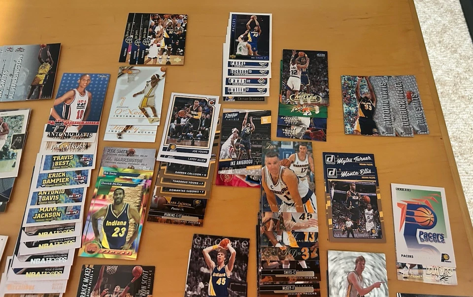 Indiana Pacers Team Lot of 120+ Basketball Cards No Duplicates - Image 3 of 4