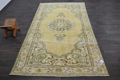 Oushak Türkischer Vintage Teppich 5x8 Kelim Rug Anatolisch Handarbeit Boho De...