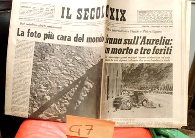 APOLLO 11 ZEITUNG DAS 19. JAHRHUNDERT 30. JULI 1969 EROBERUNG DES MONDES NASA
