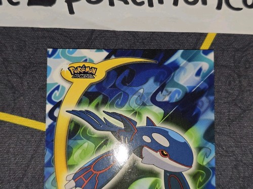 Kyogre #37 Pokemon Topps Advanced Challenge Karte MP - Bild 2 von 21