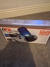 QFX M-192 Studio Ultra-High Resolution USB Microphone RGB LED Cardioid