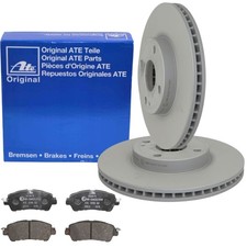 ATE Bremsscheiben 258mm Bremsbeläge Vorne für MAZDA 2 DL