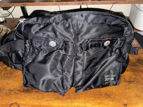PORTER TANKER Shoulder Bag Black