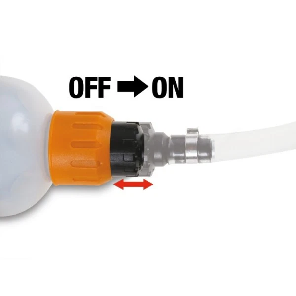 Siringa in polipropilene per olio 1,5 l BETA 1756D trasparente guarnizione NBR - Immagine 3 di 3