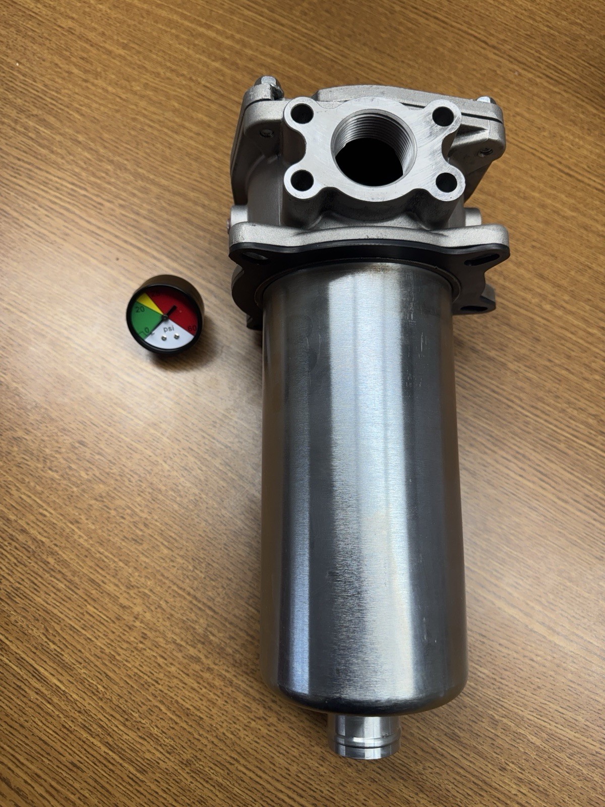 DUAL  LIT-1250 Hydraulic Filter Assembly LENZ with 10-micron filter element