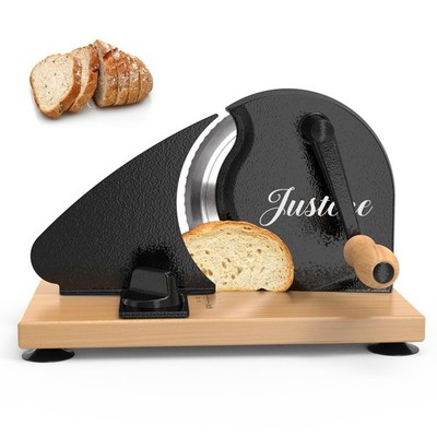 Manual Bread Slicer for Homemade Bread, Adjustable Thickness and Evenly Slici...
