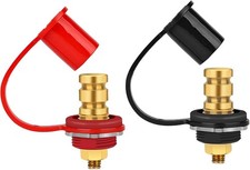 UTV Remote Battery Terminal Jumper Charger Posts Stud Battery with Cover 250A Ch